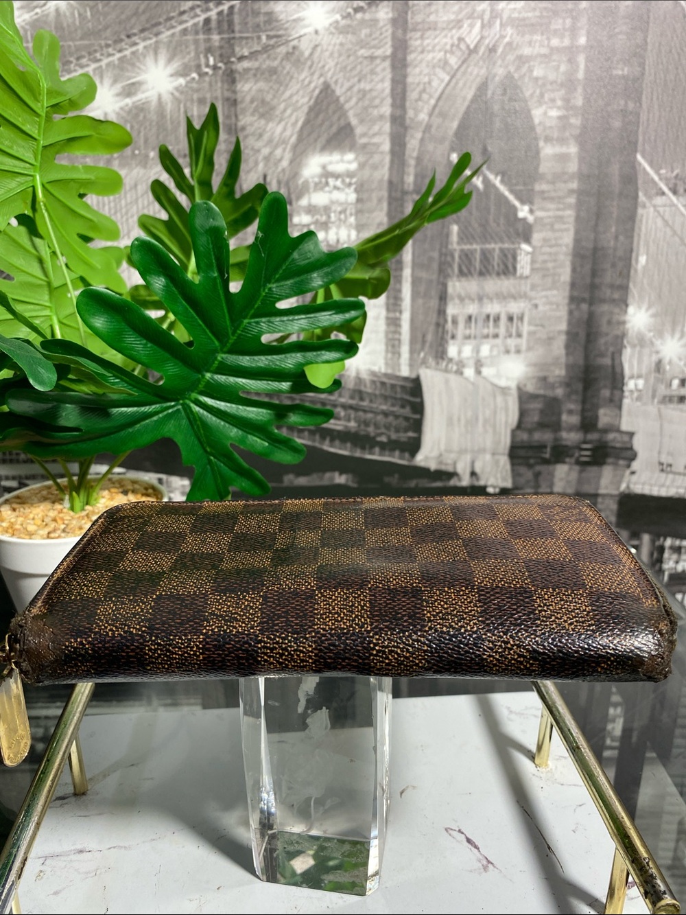 Authentic Rare Louis Vuitton Vintage Damier Zippy Wallet - Picture 12 of 16